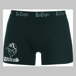 Ultras čierne trenírky BOXER s tlačeným logom, top kvalita 95%bavlna 5%elastan